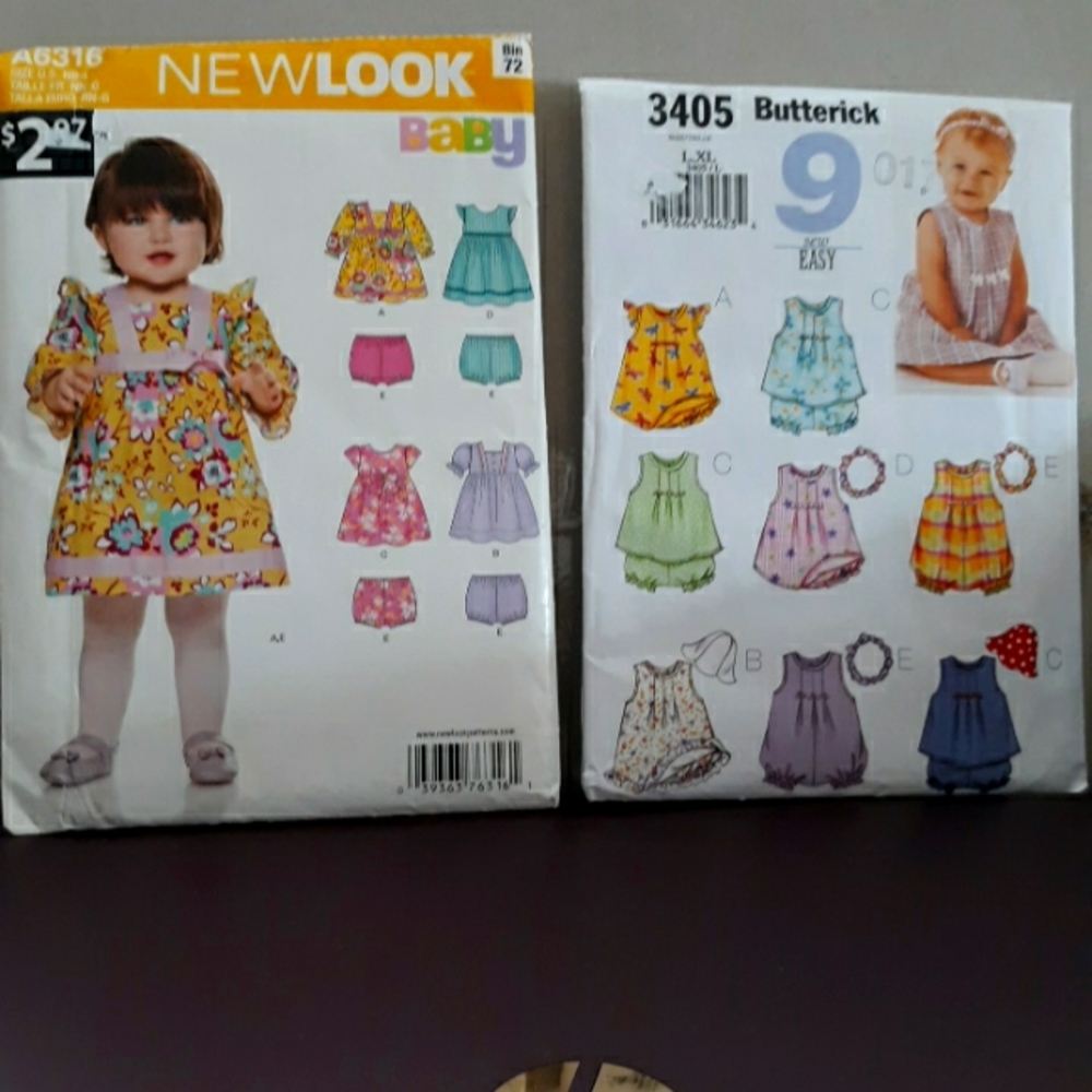 Vintage toddler girl patterns